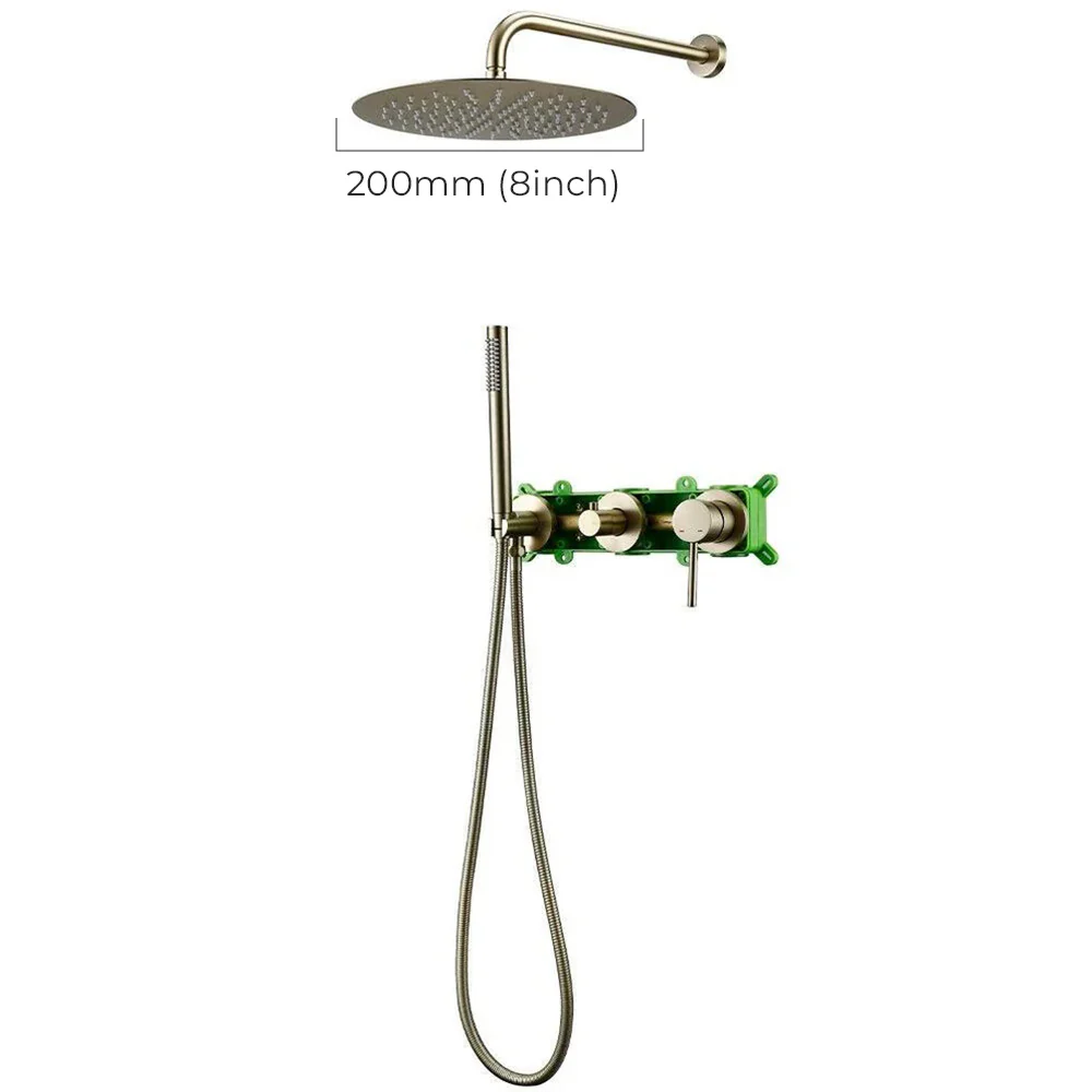 RainDrop - Muurbevestiging Regendouche Set - Afbeelding 7