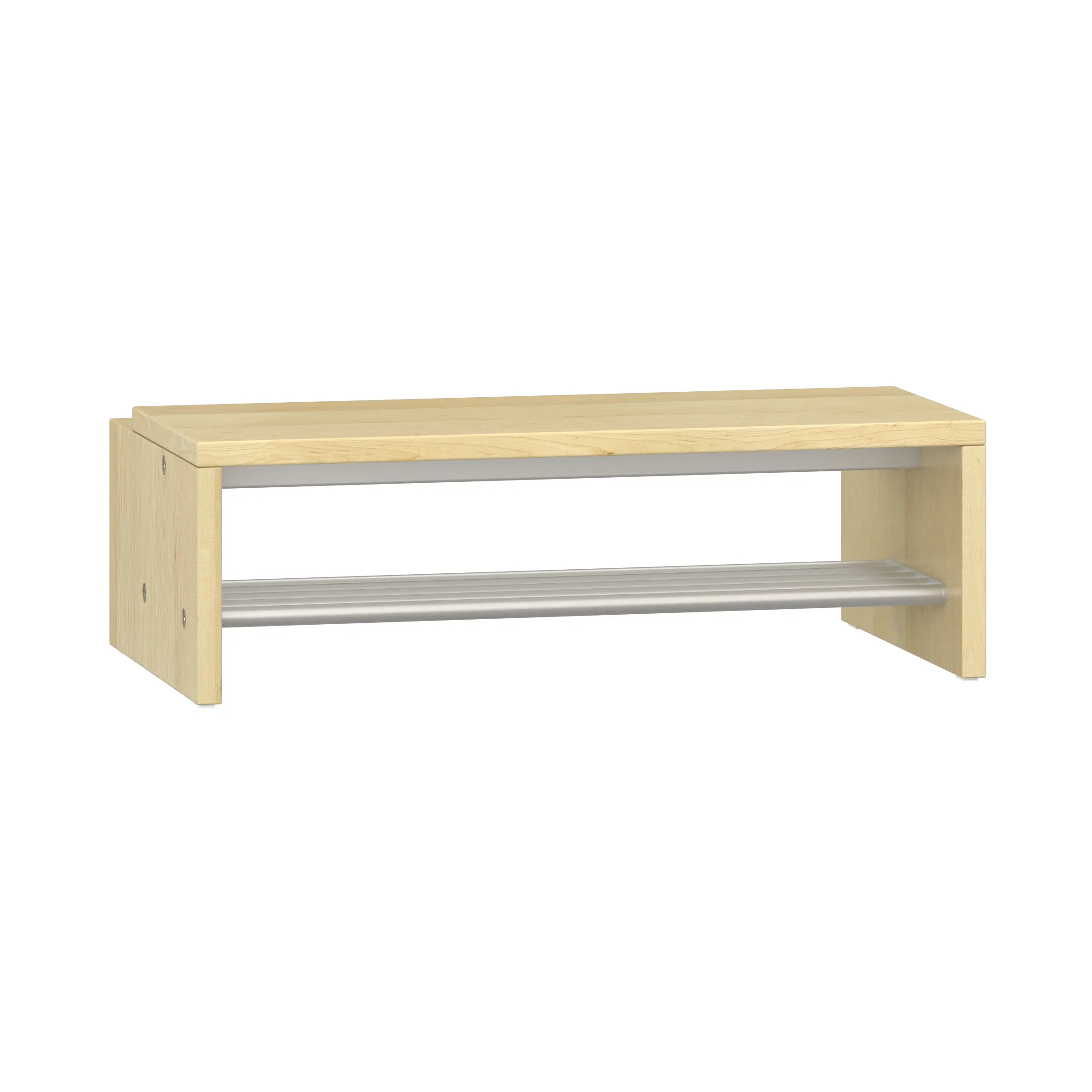 Lyra Garderobebank met schoenenrek en wandafstand, B 80 x D 33 cm - Afbeelding 2