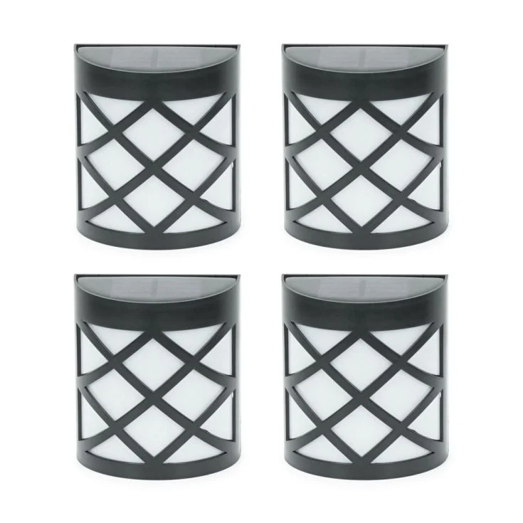 Noctura - Zonne-Muur- en Hekwerklampen (4 stuks) - Afbeelding 7