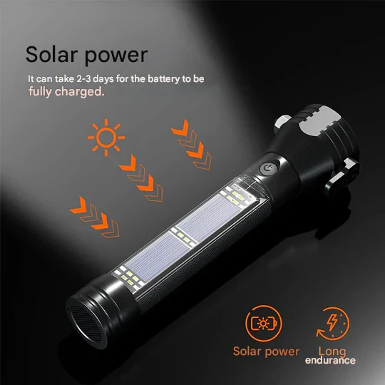 ForgeLite - Multifunctionele zaklamp op zonne-energie - Afbeelding 8