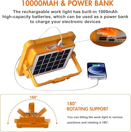 LumaCore – Zonne-Campinglamp 20000mAh - Afbeelding 8