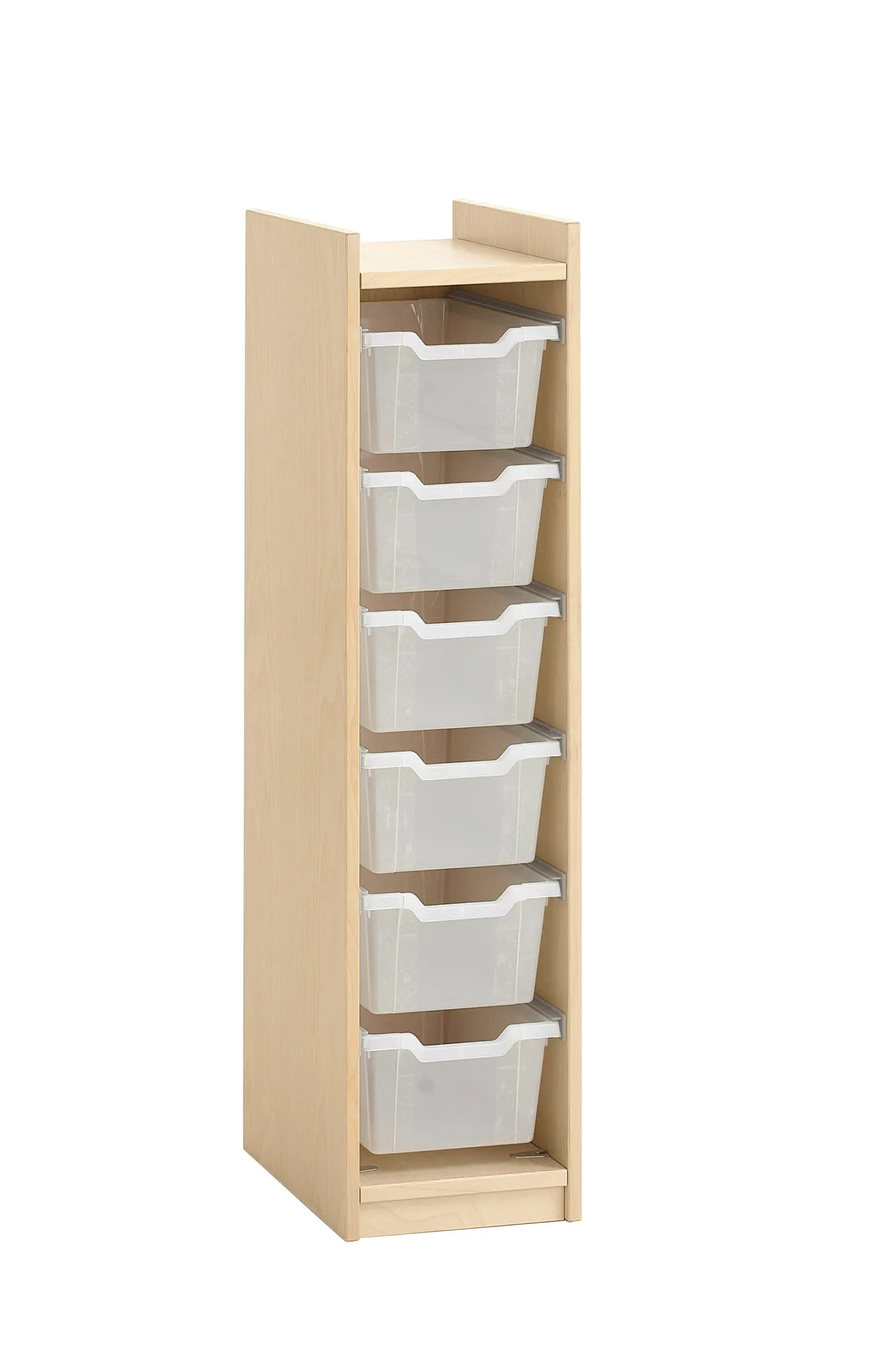 Opbergkast voor 6 kunststofboxen - Afbeelding 2