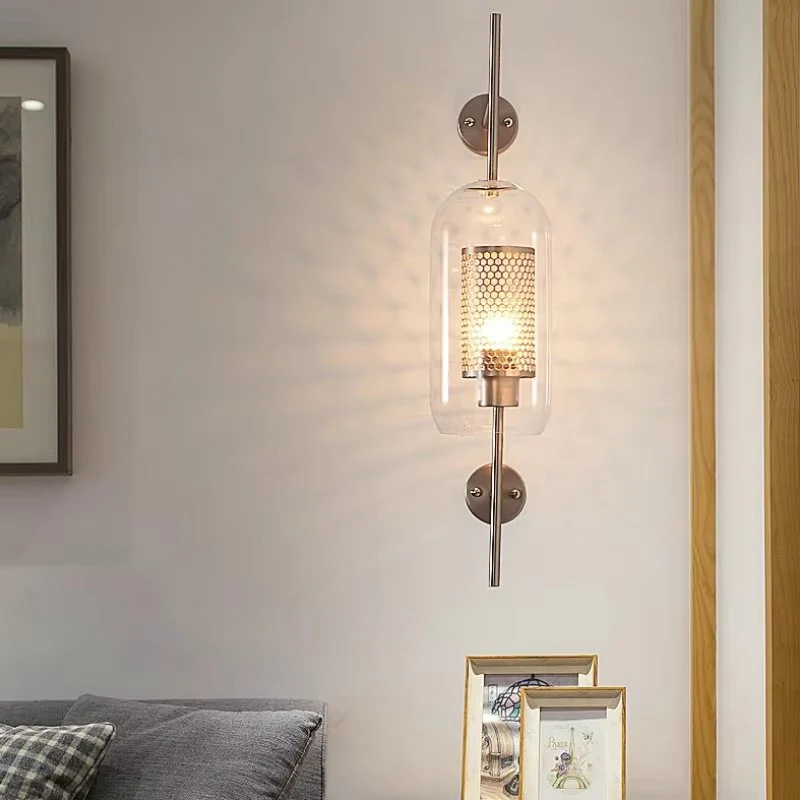 Aether - Moderne glazen wandlamp - Afbeelding 4
